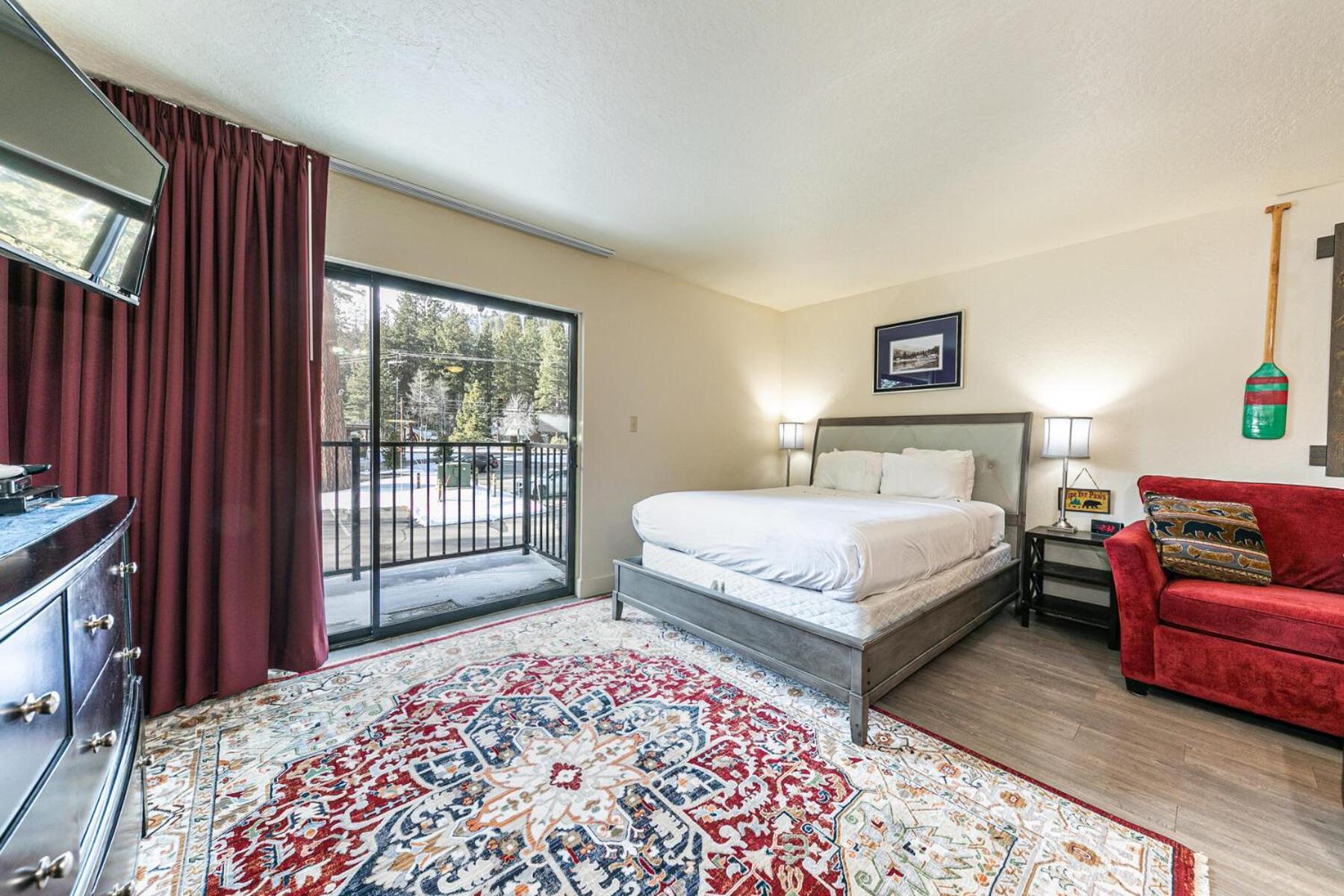 Charming Queen Studio Deluxe W/Balcony #233 At Donner Lake Village Тракі Екстер'єр фото